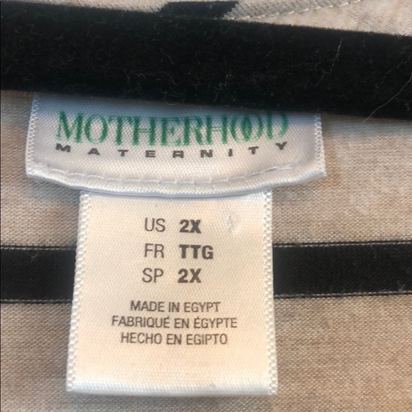 Motherhood Maternity Long Button Sleeve Tunic - Picture 3 of 3